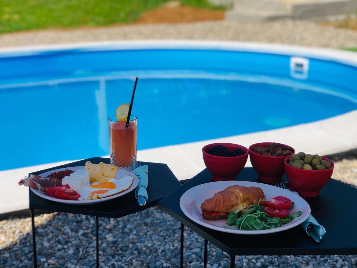 Sremska KamenicaFruska Pool House别墅 外观 照片